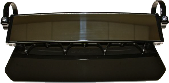 12" PANO REARVIEW MIRROR SUN VISOR