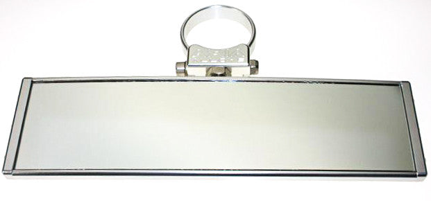 9" PANO MIRROR W/1.5" ARM SILVER 1 CLAMP NEEDED