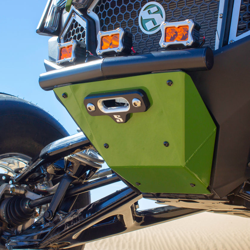 Polaris Pro R / Turbo R / Pro S Winch Single Tube Front Bumper