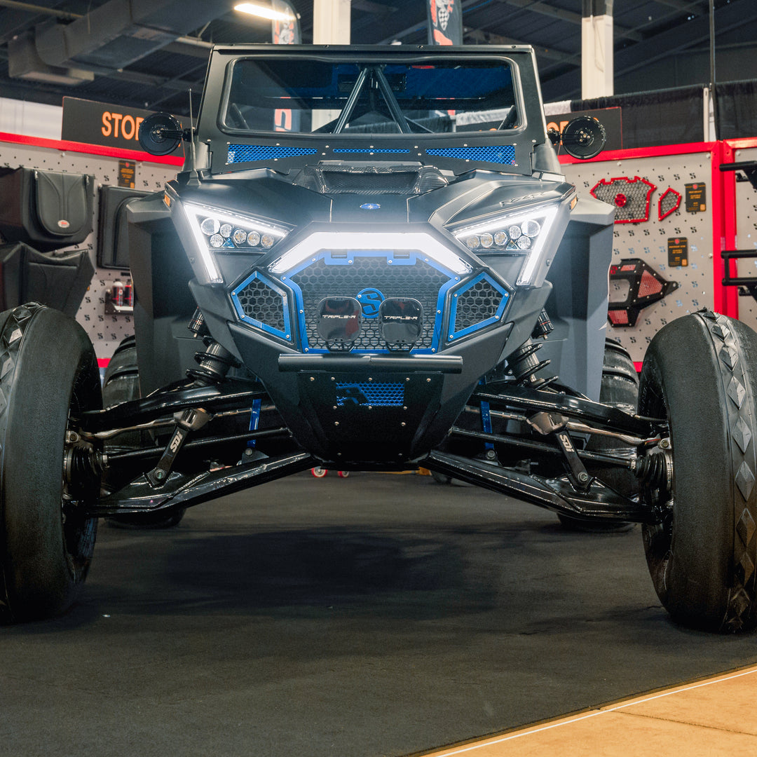 Polaris Pro R / Turbo R / Pro S Pre-Runner Single Tube Front Bumper