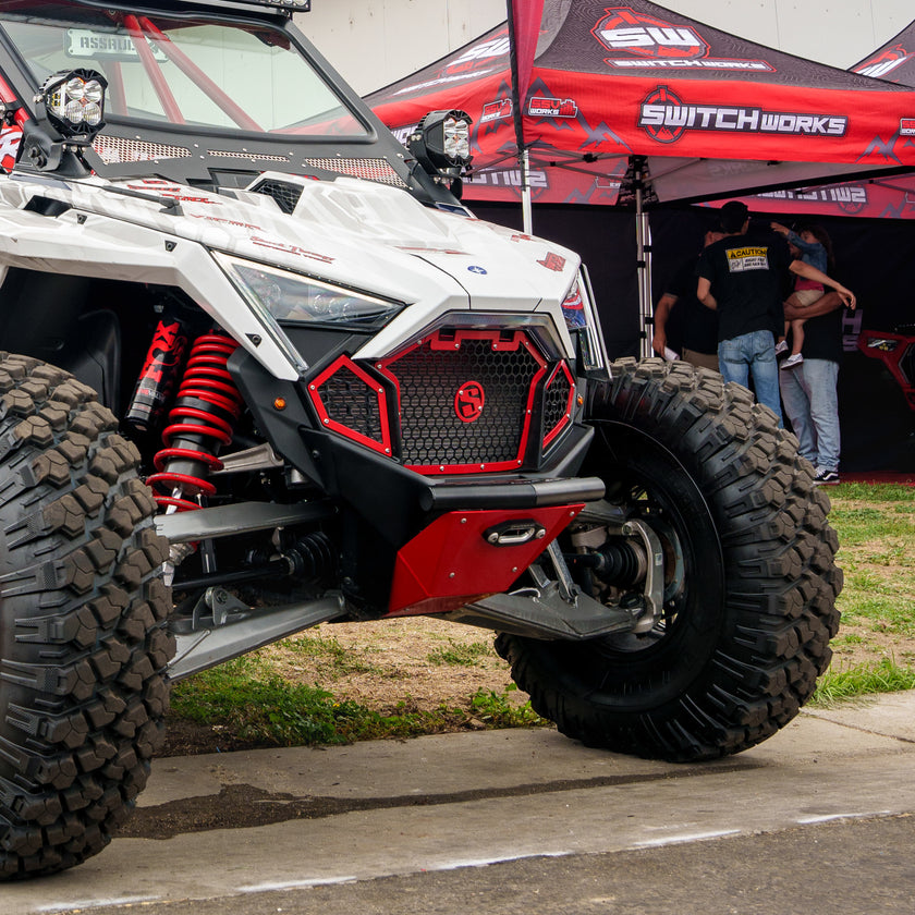 Polaris Pro R / Turbo R / Pro S Winch Single Tube Front Bumper