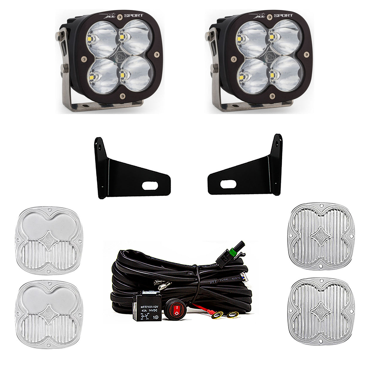 Baja Designs 17-19 Can-Am Maverick X3 X ds Turbo R XL Sport A-Pillar Light Kit