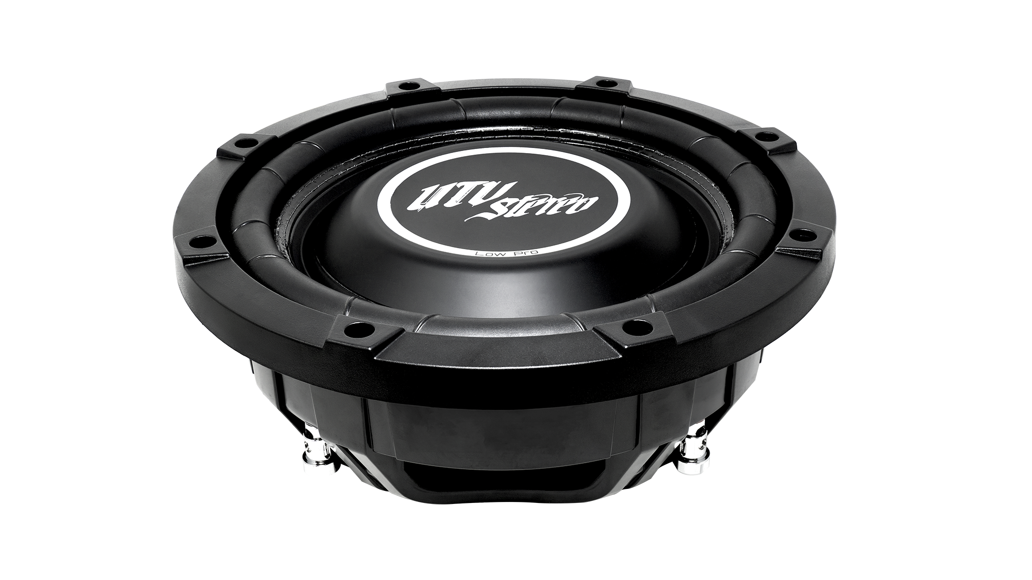 17+ Can-Am® X3 Rear Low-Profile Driver Side 10 Subwoofer Enclosure Unloaded | UTVS-X3-ENC-LP-RDRIVER