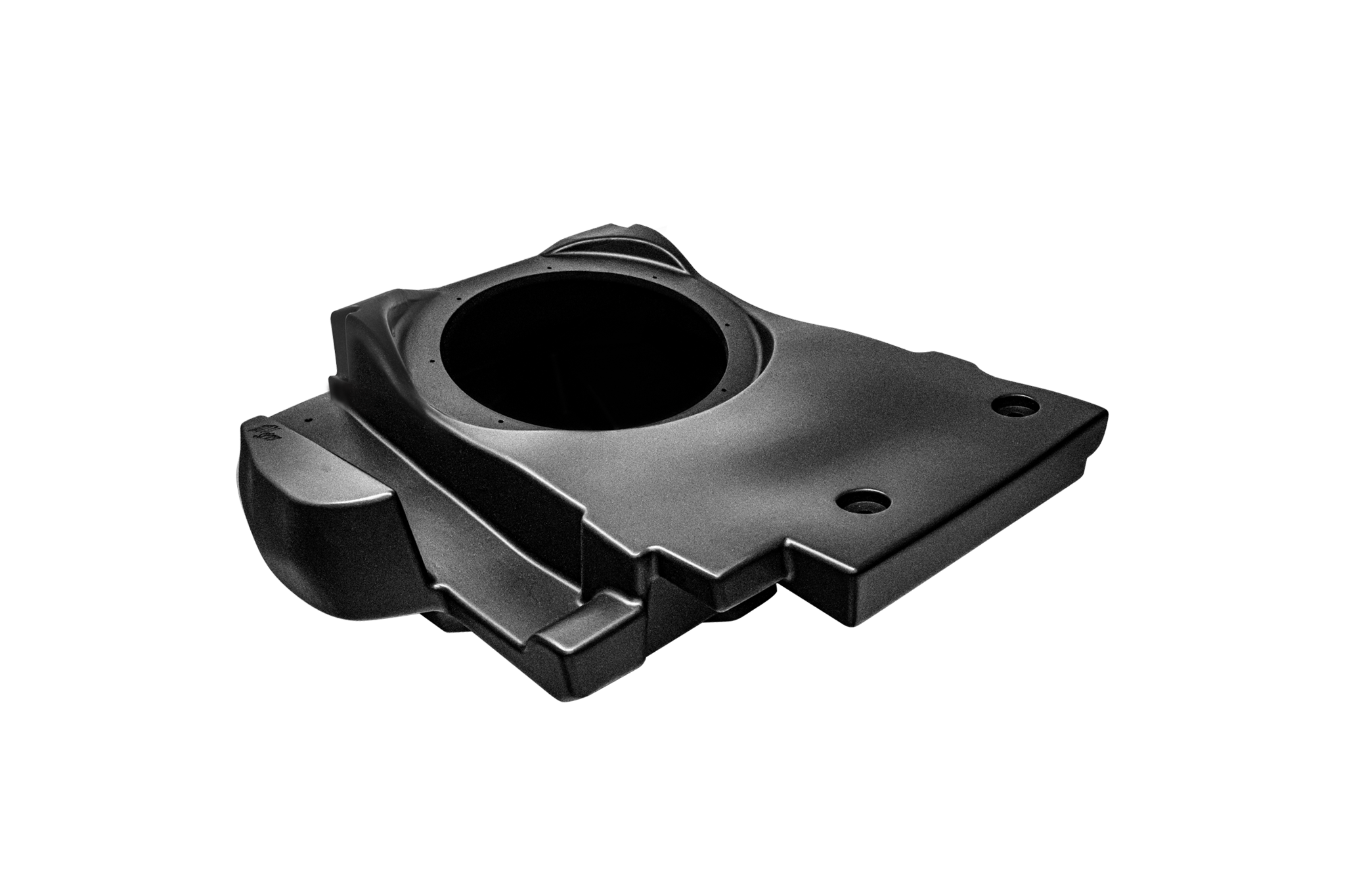 Can-Am® Maverick R 10" Front Driver Subwoofer Enclosure Unloaded | UTVS-R-ENC-10-FDRIVER