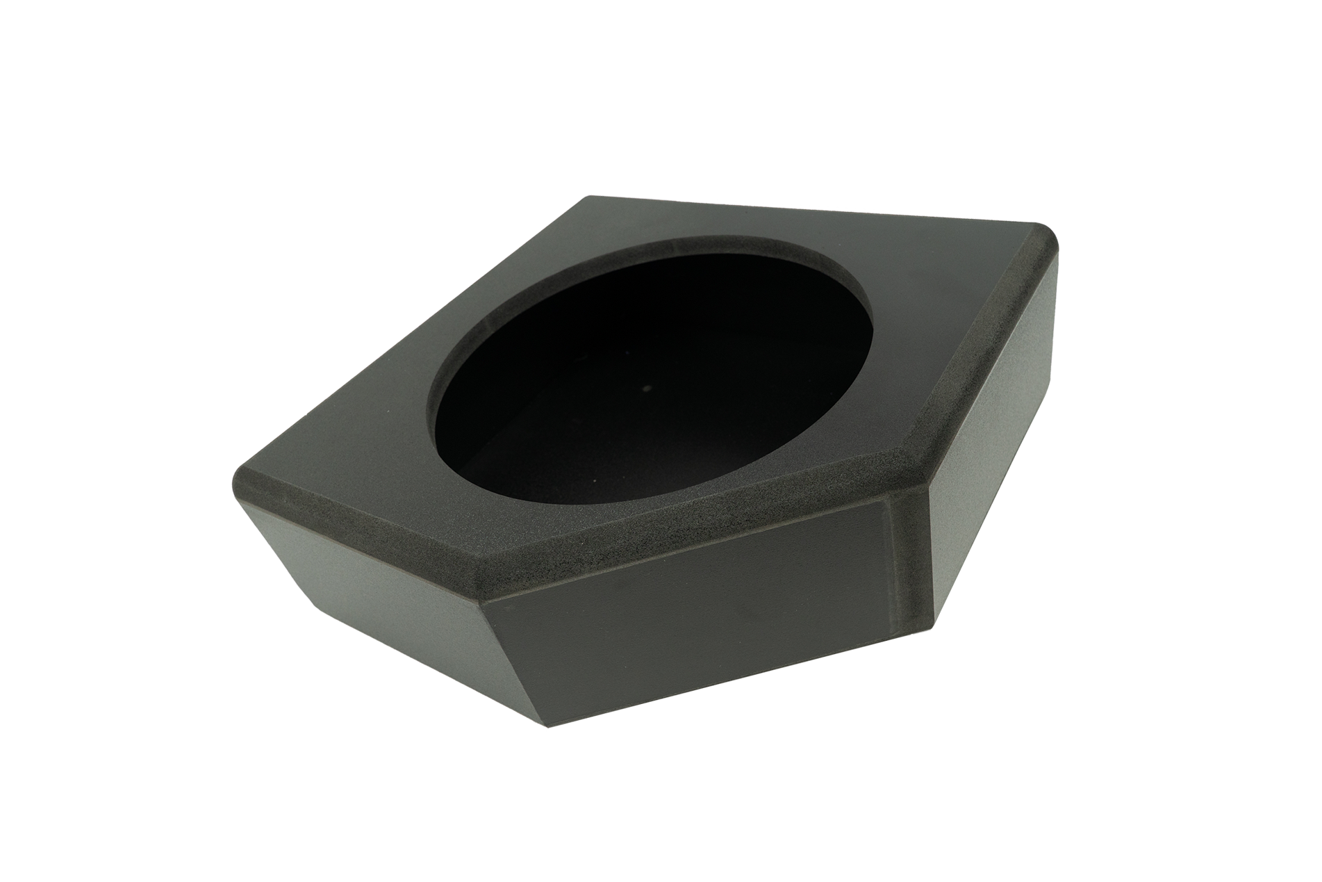 17+ Can-Am® X3 Rear Low-Profile Driver Side 10 Subwoofer Enclosure Unloaded | UTVS-X3-ENC-LP-RDRIVER