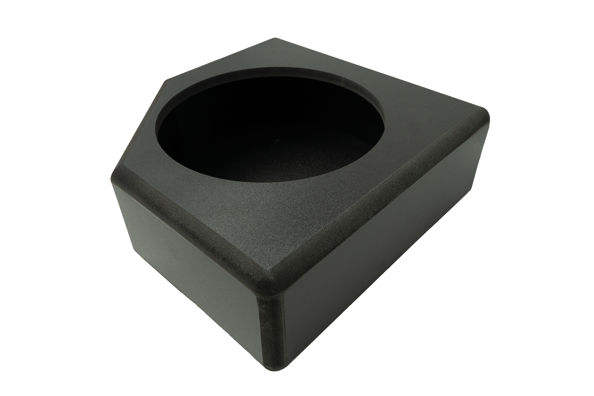 17+ Can-Am® X3 Rear Low-Profile Driver Side 10 Subwoofer Enclosure Unloaded | UTVS-X3-ENC-LP-RDRIVER
