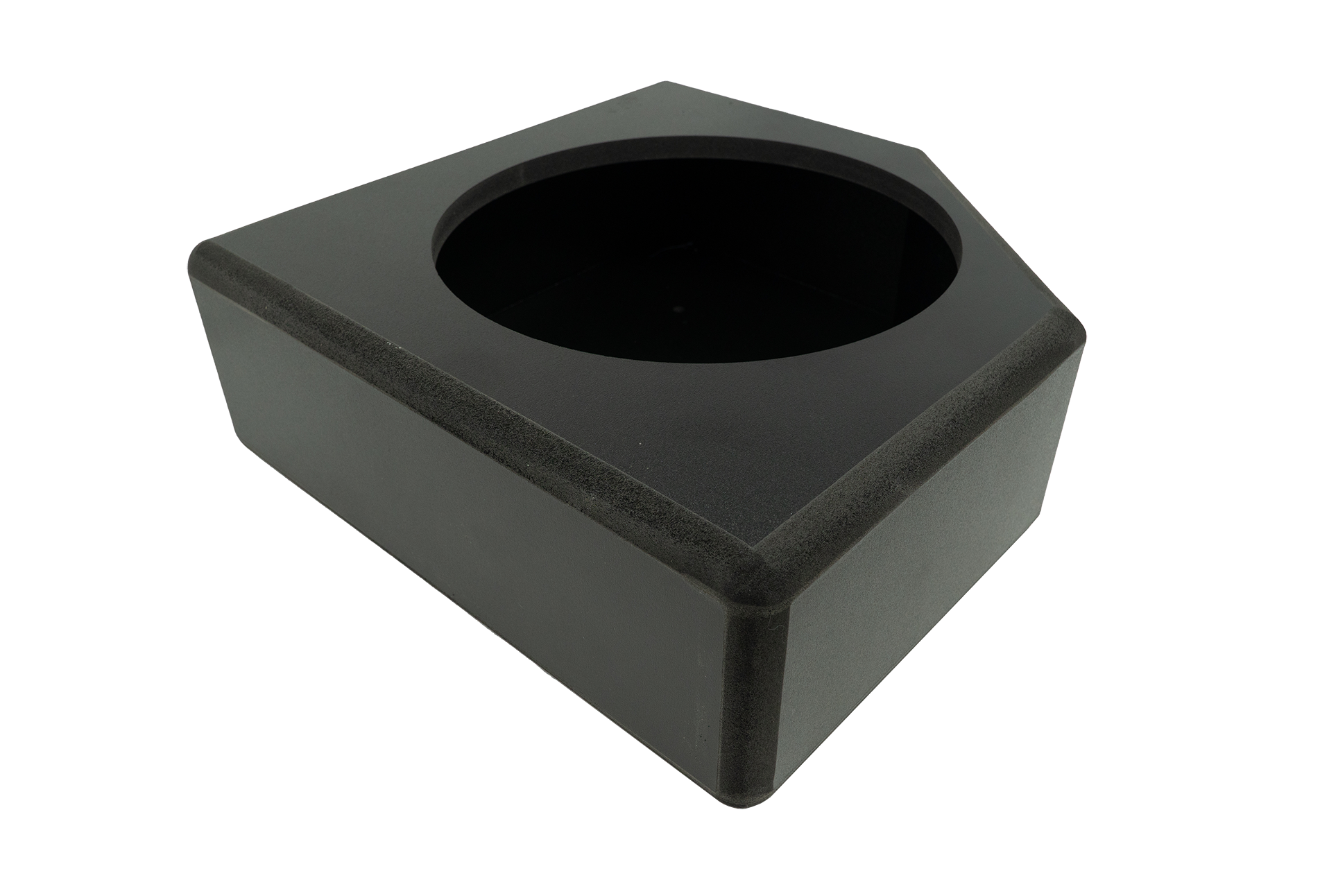 17+ Can-Am® X3 Rear Low-Profile Driver Side 10 Subwoofer Enclosure Unloaded | UTVS-X3-ENC-LP-RDRIVER