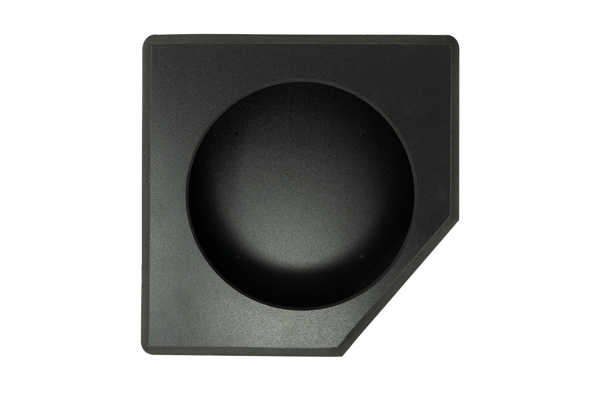 17+ Can-Am® X3 Rear Low-Profile Driver Side 10 Subwoofer Enclosure Unloaded | UTVS-X3-ENC-LP-RDRIVER