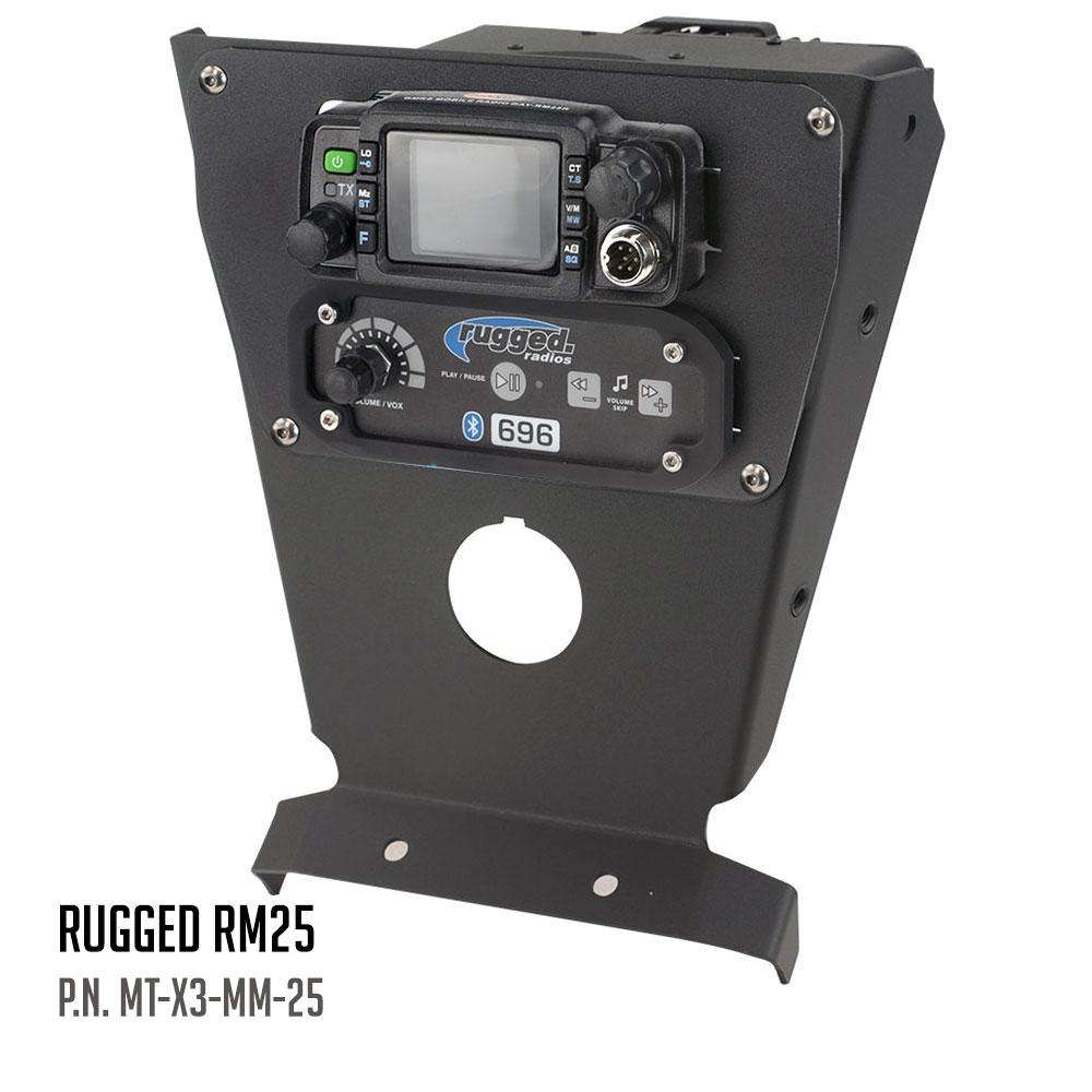 Can-Am X3 Multi Mount Kit for Rugged UTV Intercoms and Radios