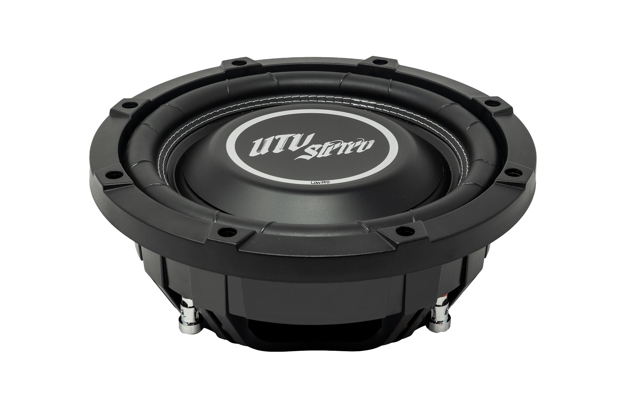 17+ Can-Am® X3 Rear Low-Profile Passenger Side 10 Subwoofer Enclosure Unloaded | UTVS-X3-ENC-LP-RPASS