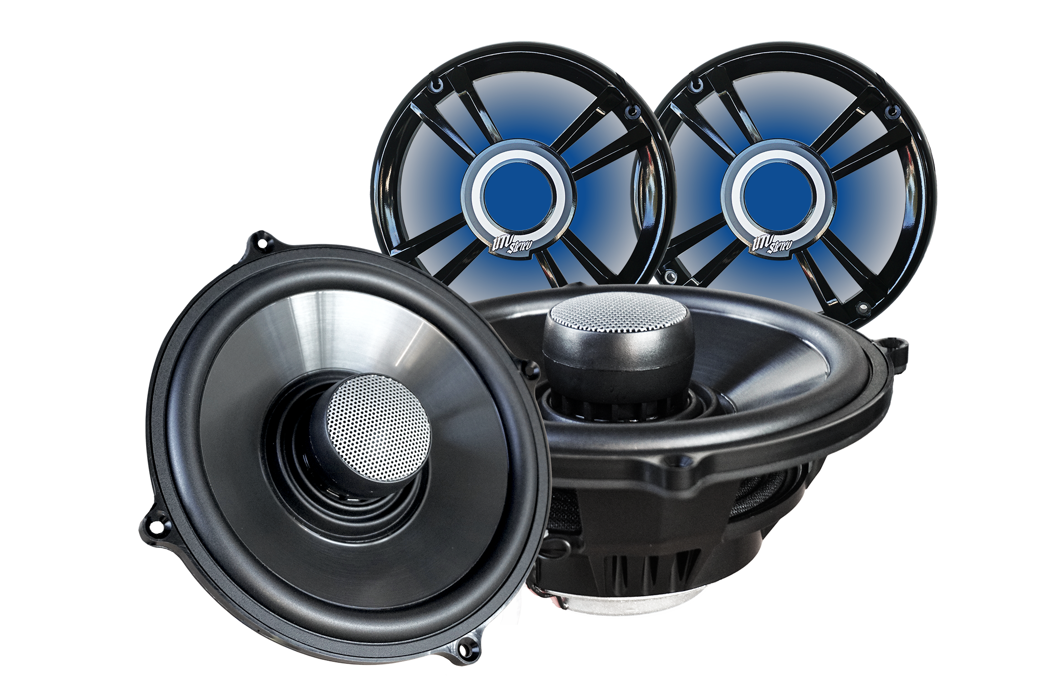 RZR® Pro Series 6.5" Rear Seat Speaker Pods V3 - Unloaded | UTVS-PRO-RP65