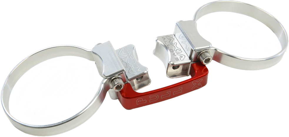 QUICK RELEASE FIRE EXTINGUISHR MOUNT W/3.0" CLAMPS