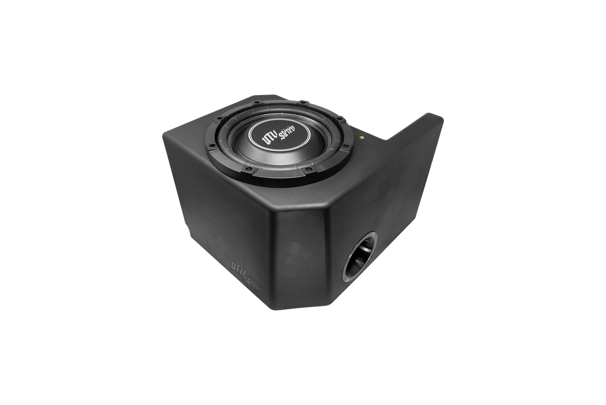 UTV Stereo subwoofer enclosure with integrated speaker
