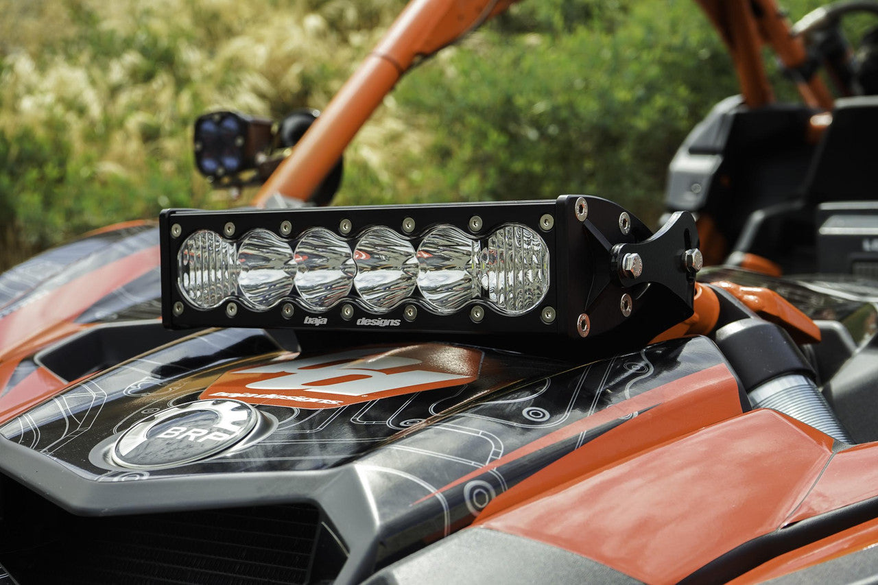 Can-Am OnX6+ LED 10 Inch Shock Mount Light Bar Kit - Can-Am 2017-24 Maverick X3