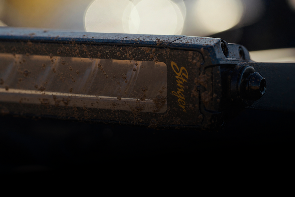 HEXCORE Universal 50" Straight LED Light Bar, Flood Beam with Amber & White Position Light | STL50LB