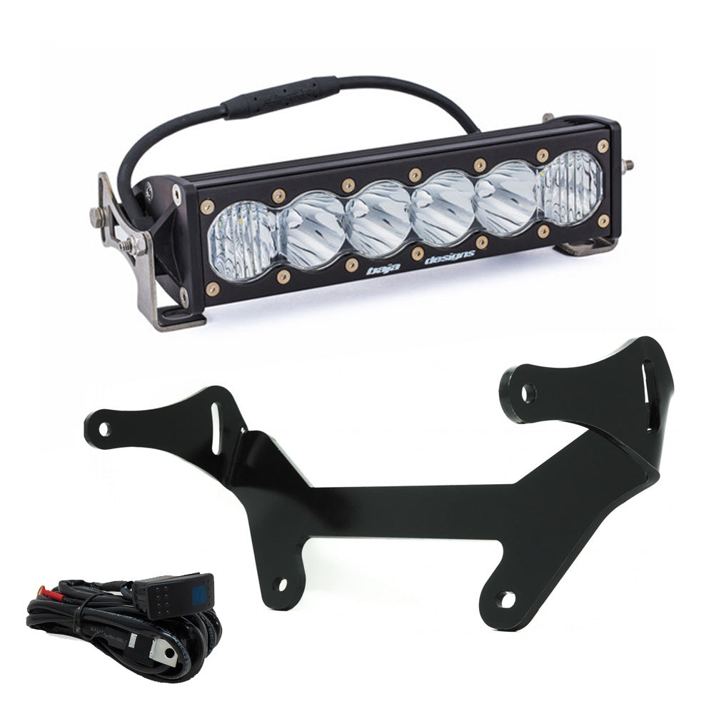 Can-Am OnX6+ LED 10 Inch Shock Mount Light Bar Kit - Can-Am 2017-24 Maverick X3