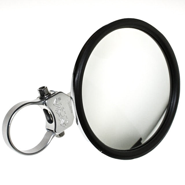 ROUND CONVEX GLASS BILLET ARM SIDE MIRROR