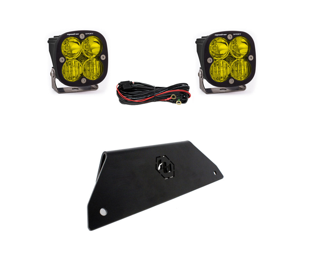 Polaris Squadron Sport Bumper Lower Mount Light Kit - Polaris 2020-24 RZR Pro XP