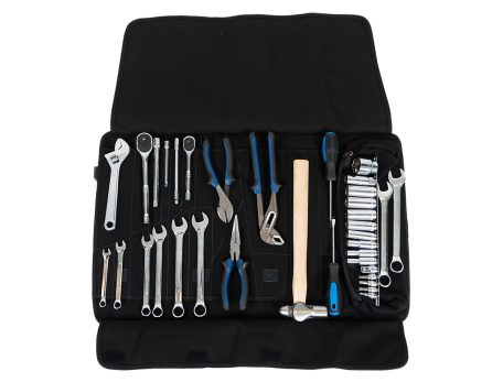 PRP 35pc Can-Am Roll Up Tool bag Tool kit - Black