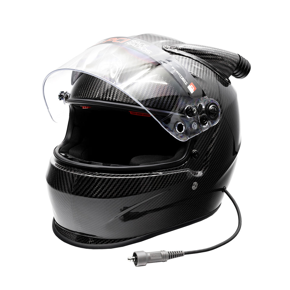 PYROTECT SPORTMAX DOT CARBON FIBER MIDAIR HELMET