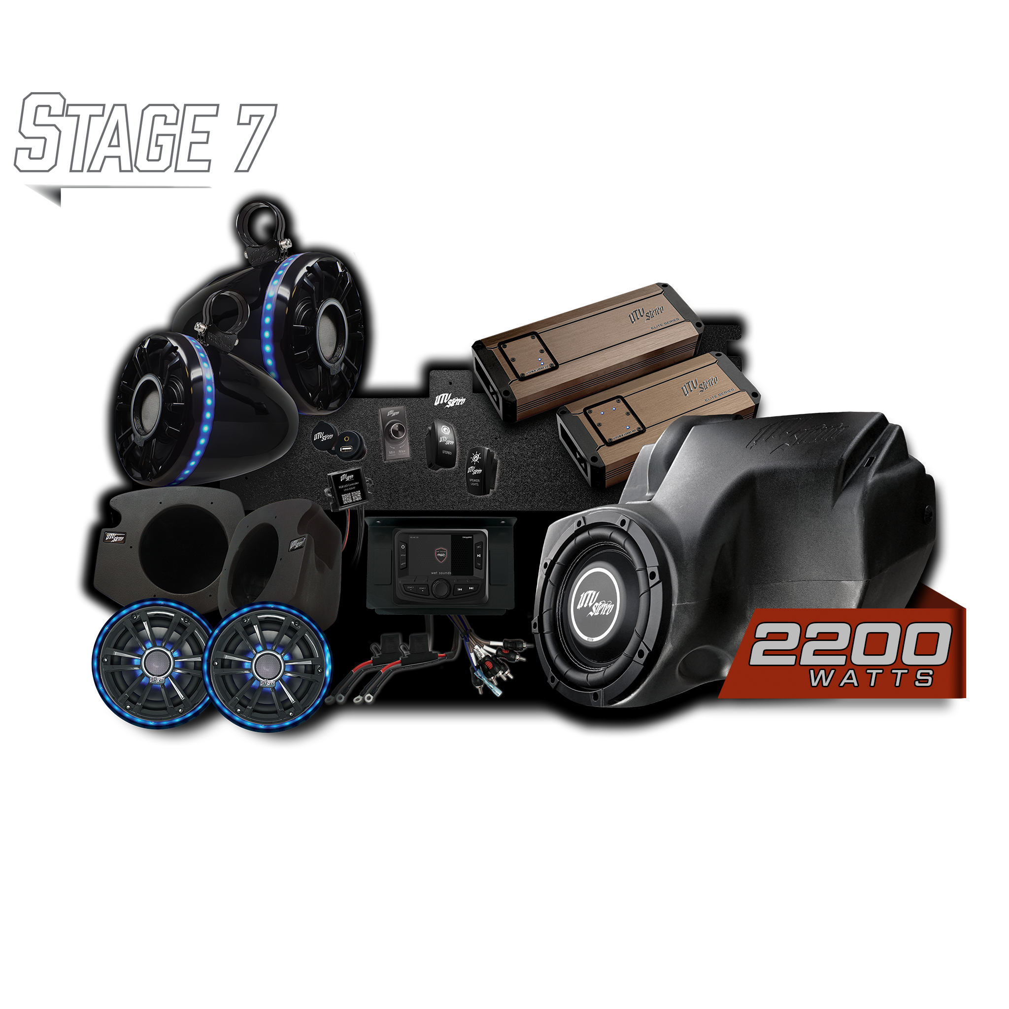 RZR® Elite Series Stage 7 Stereo Kit | UTVS-RZR-S7-E