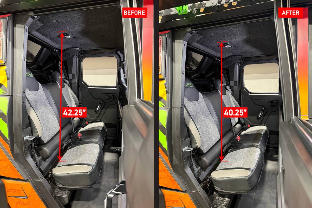 PolarisÂ® Xpedition 2" Seat Lift Bar | UTVS-XPD-SEAT-LIFT