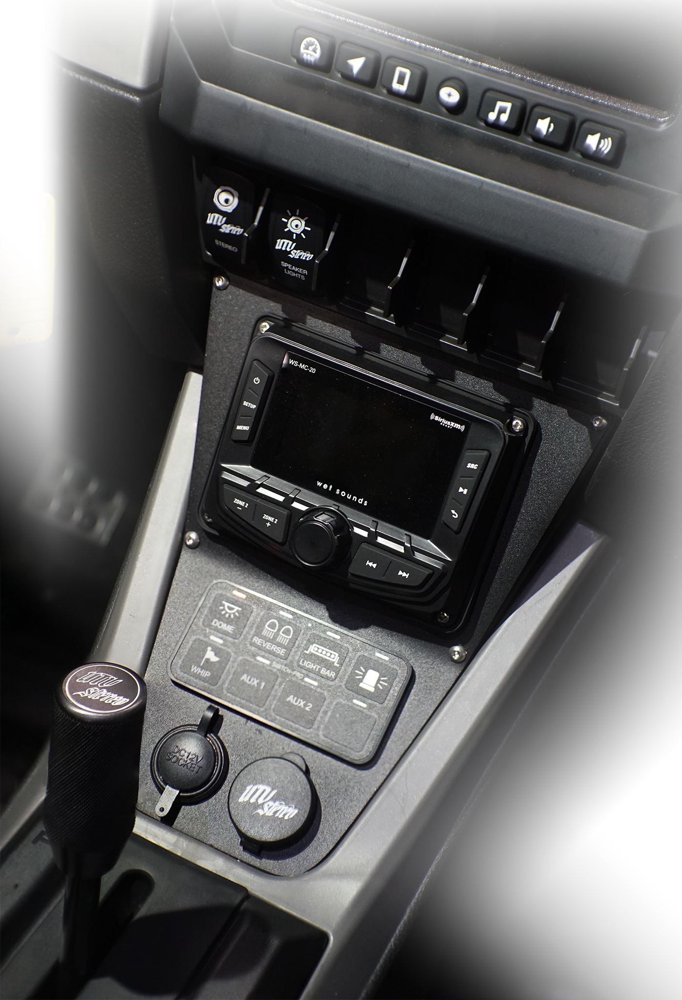 RZR® Pro Series Head Unit Mount | UTVS-PRO-HUMT