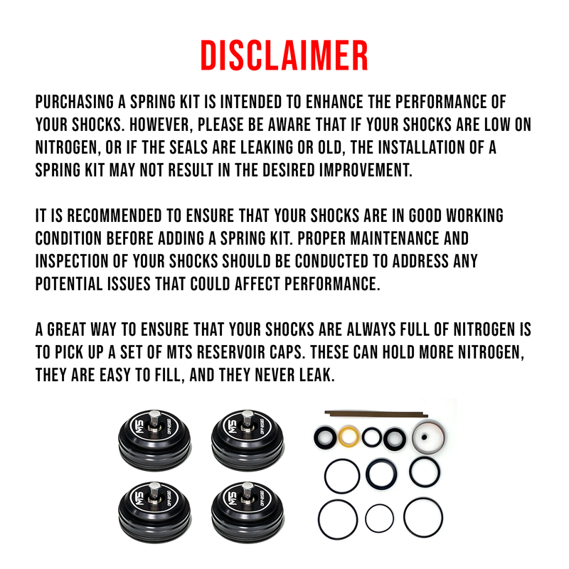 MTS Offroad Can-Am X3 Spring Kit