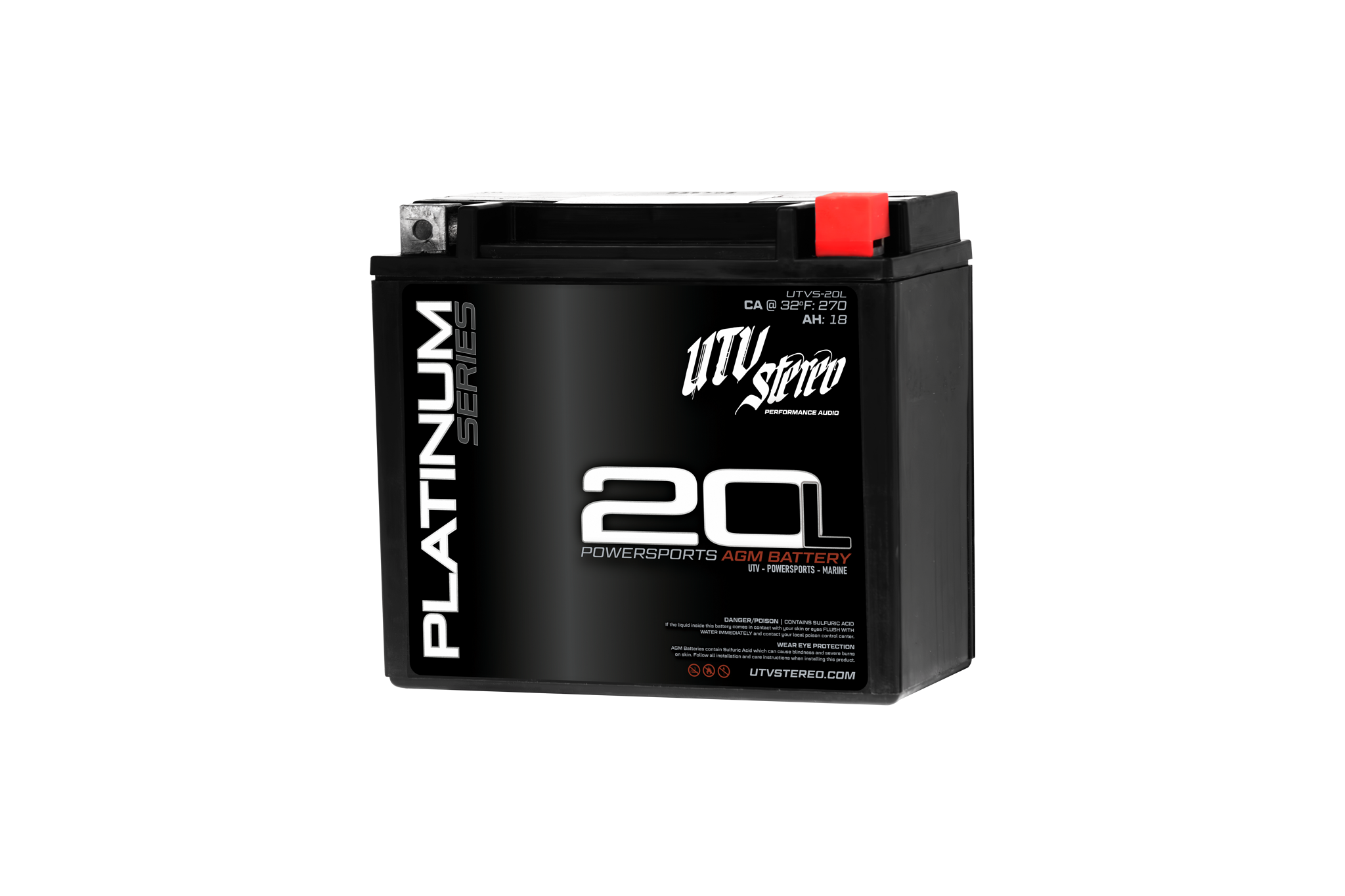 Platinum Series AGM 20L Battery | UTVS-20L