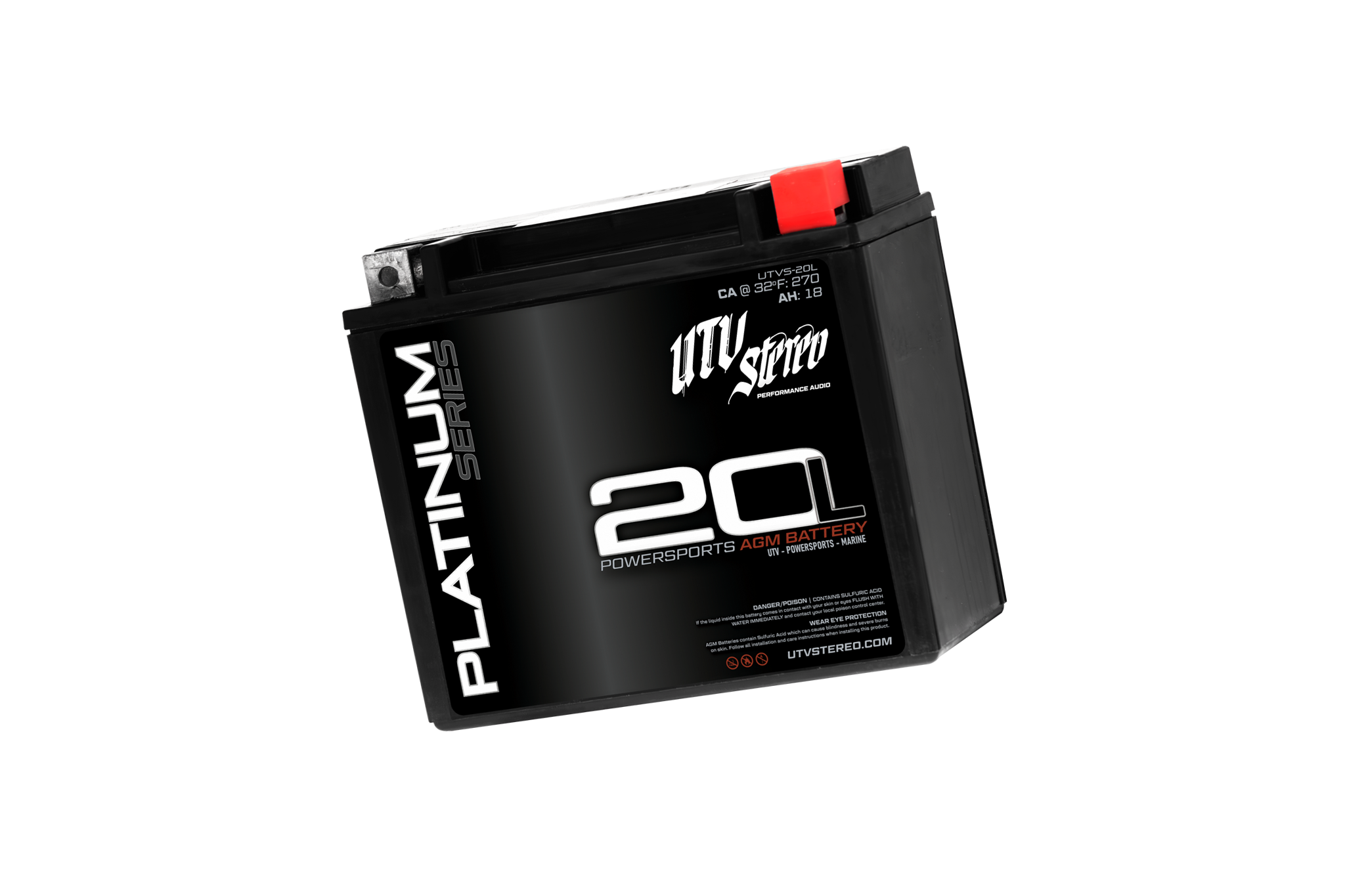 Platinum Series AGM 20L Battery | UTVS-20L