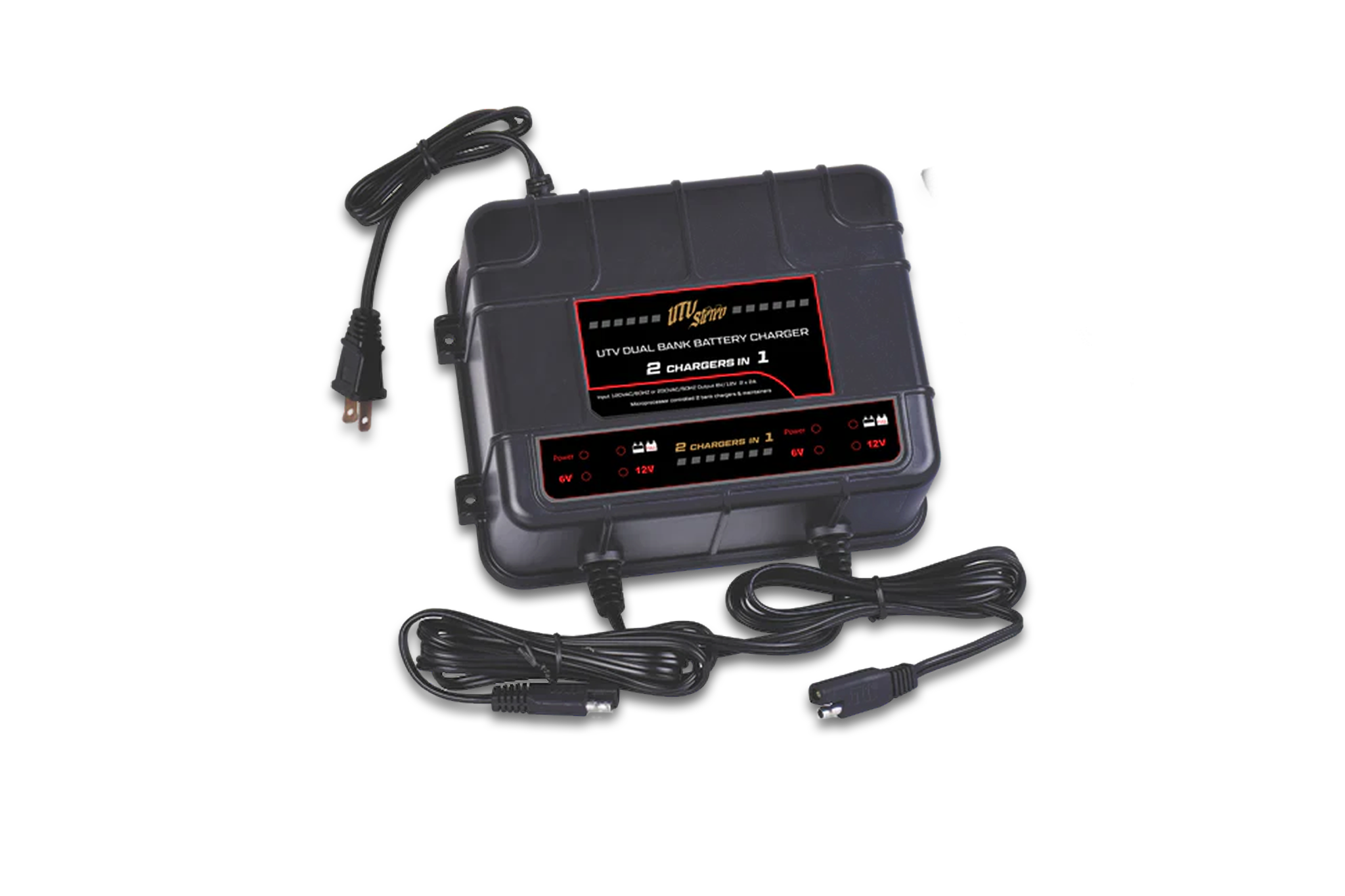 Dual-Bank Battery Charger / Maintainer | UTVS-BCM2