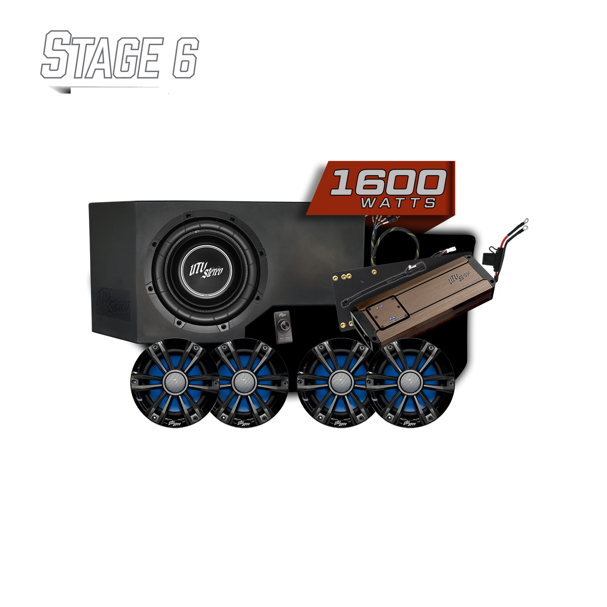 Can-AmÂ® Defender HD11 BRP GO! Stage 6 Stereo Kit | UTVS-DEF2-S6-GO