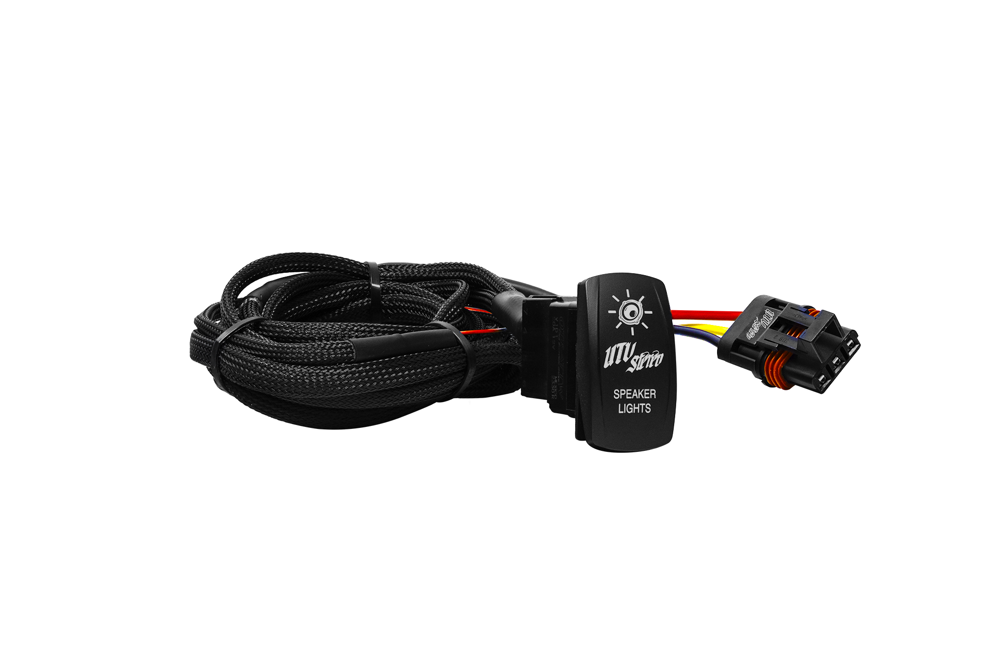 RZR® Pro Series Low Current Harness + Rocker Switch & Pulse Bar Plug | UTVS-PRO-HRN-LC-RKR