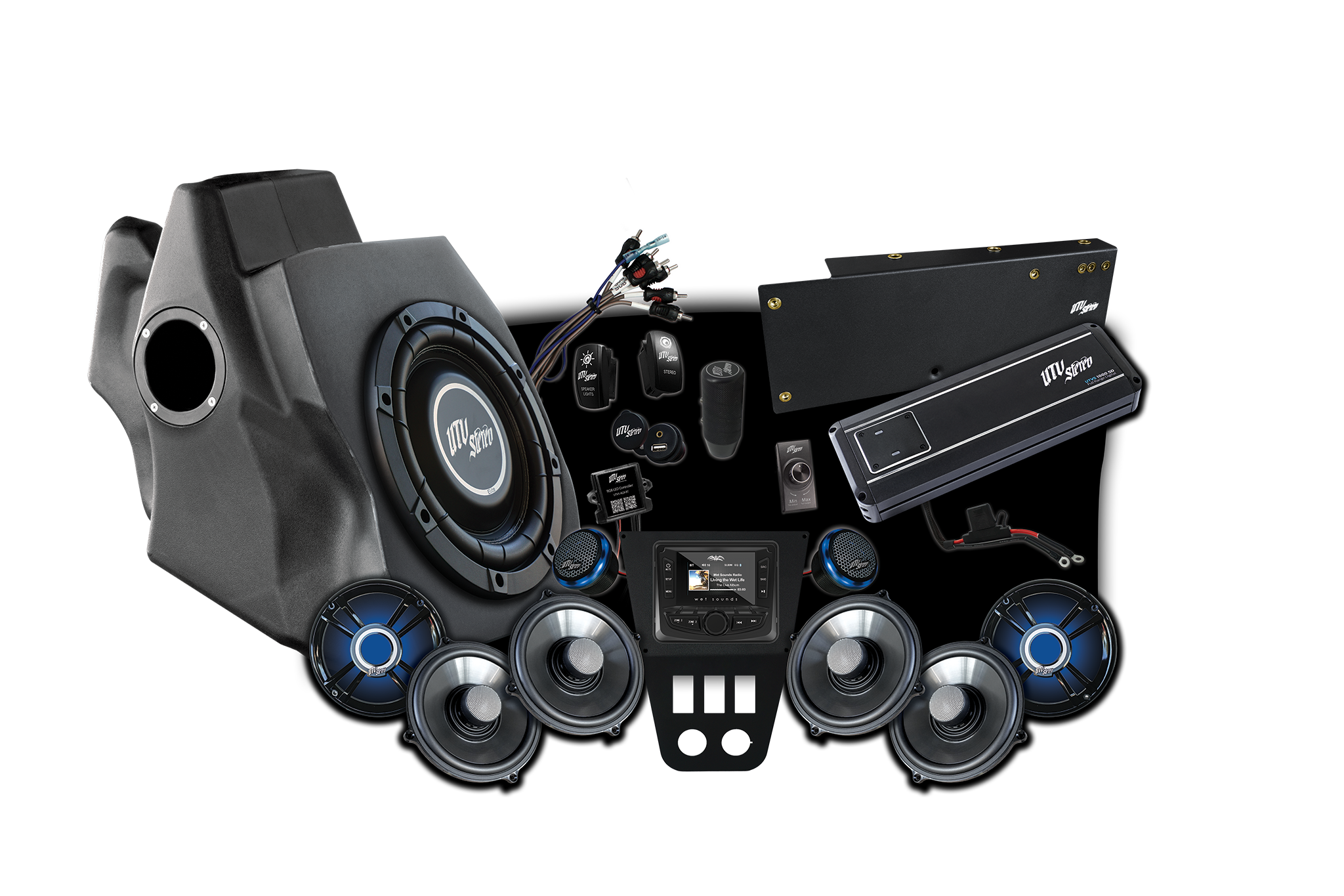 RZR® Pro Series Signature Stage 6 Stereo Kit | UTVS-PRO-S6-S