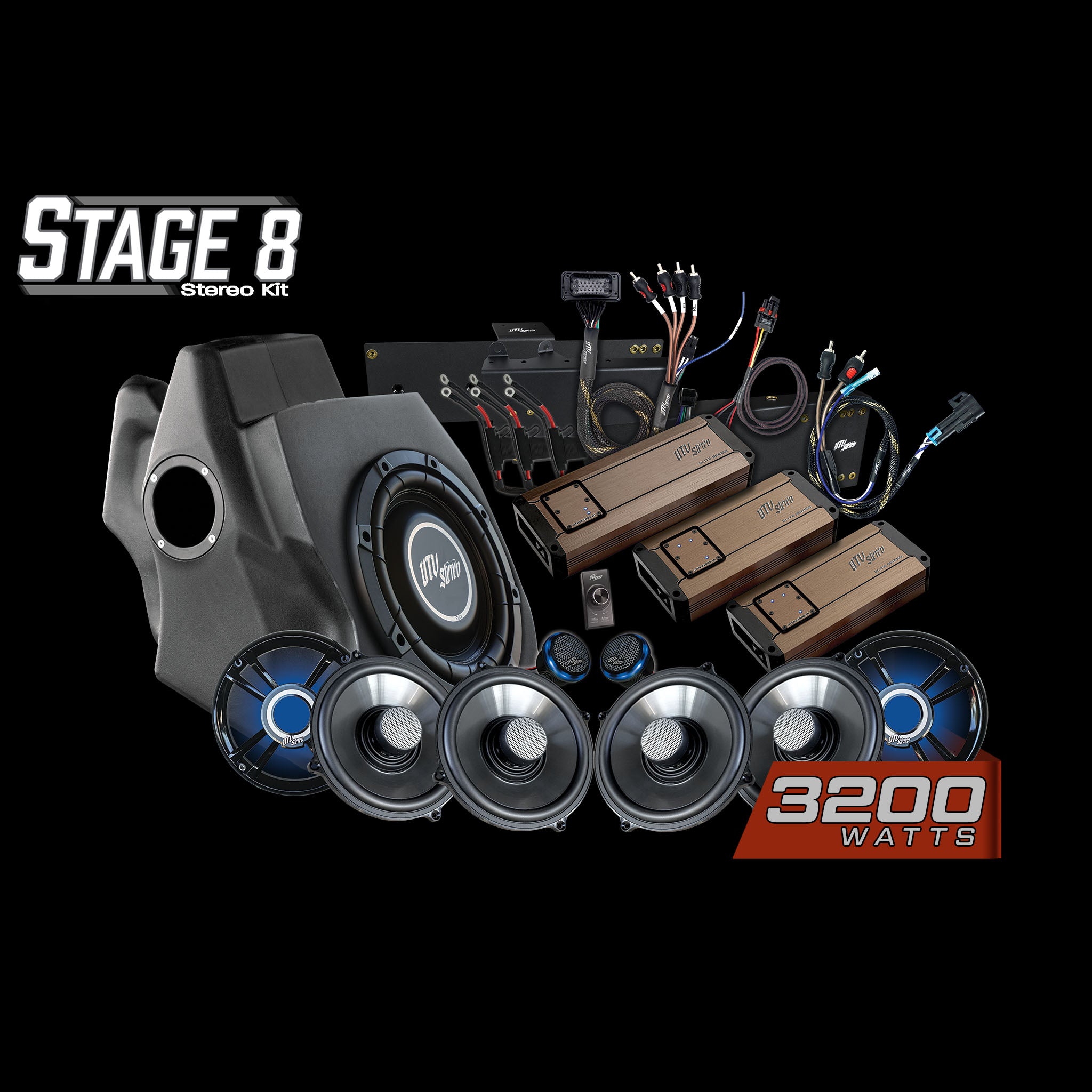 RZR® Pro Series Ride Command® Stage 8 Stereo Kit | UTVS-PRO-S8-RC