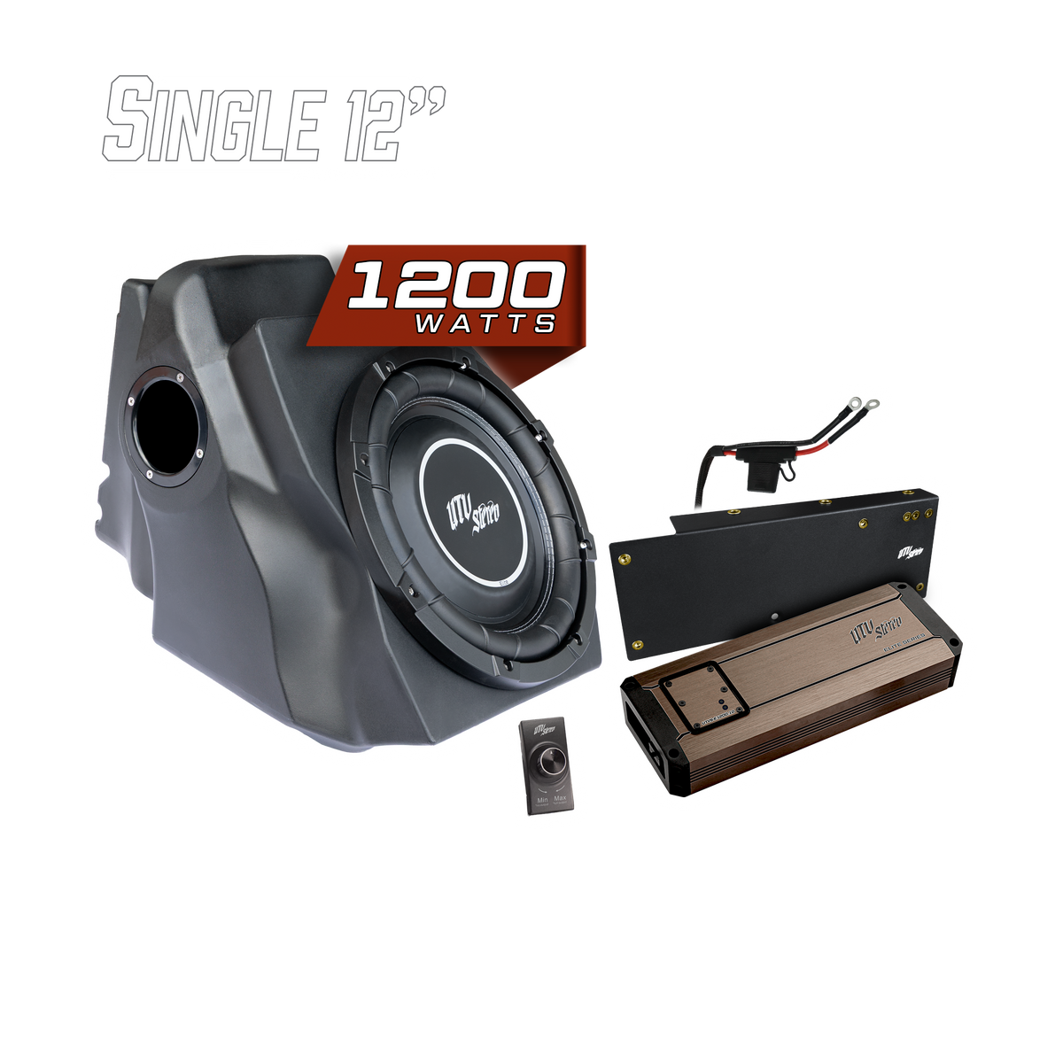 '25-'26 RZRÂ® Pro Series 1200W Subwoofer Kit | UTVS-PRO2-SUB-1200-1