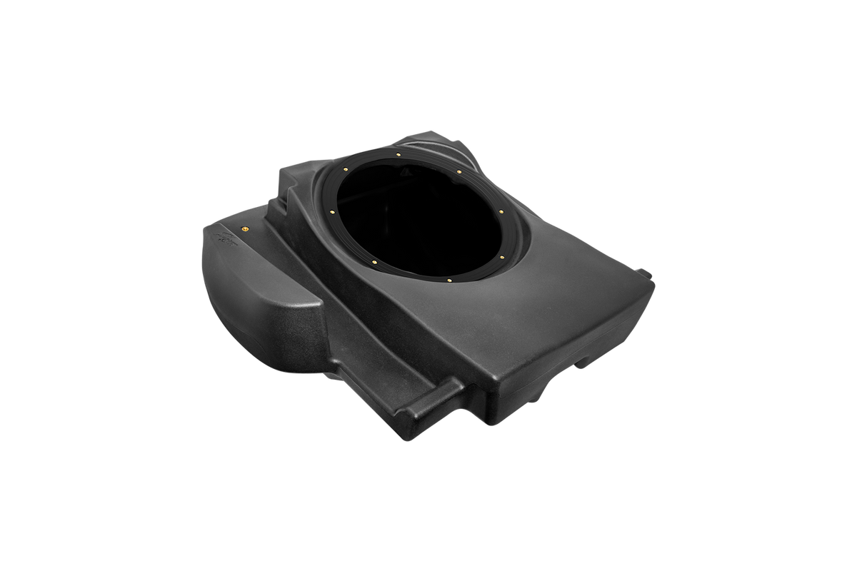 Can-AmÂ® Maverick R 10" Front Driver Subwoofer Enclosure (4-SEAT MODELS) â€“ Unloaded | UTVS-R-ENC-DRIVER-4F