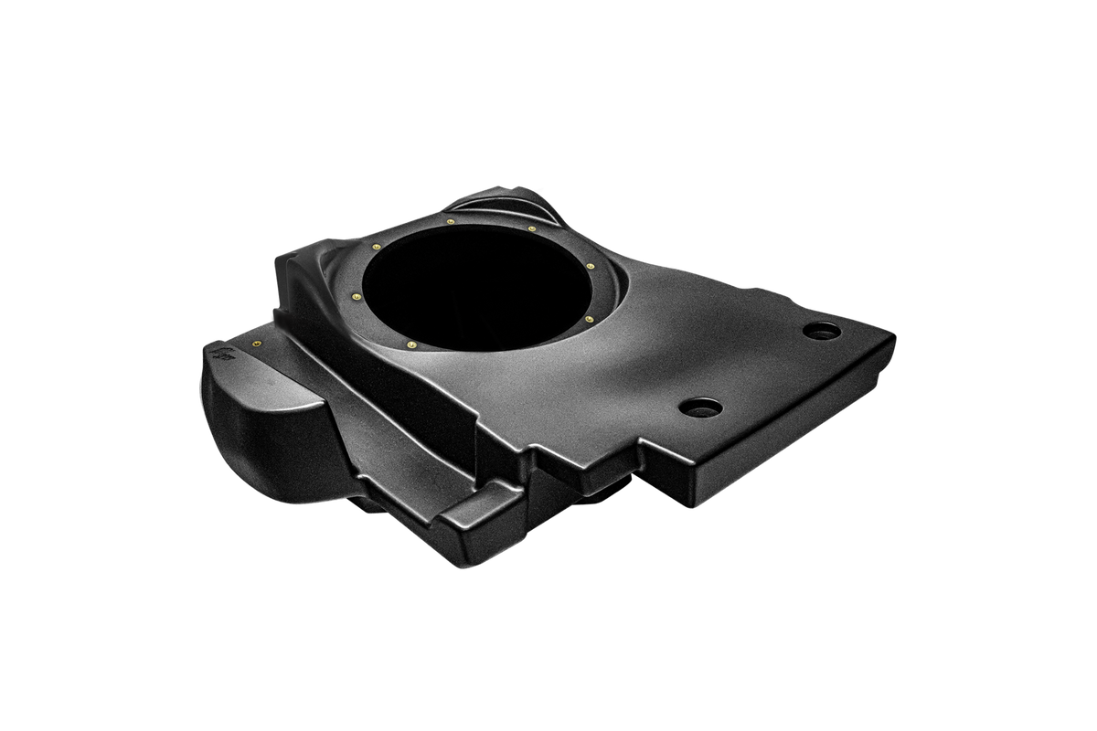 Can-AmÂ® Maverick R 10" Front Driver Subwoofer Enclosure (2-SEAT MODELS) â€“ Unloaded | UTVS-R-ENC-DRIVER-2