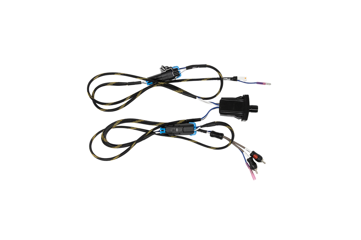 wiring harness on a transparent background