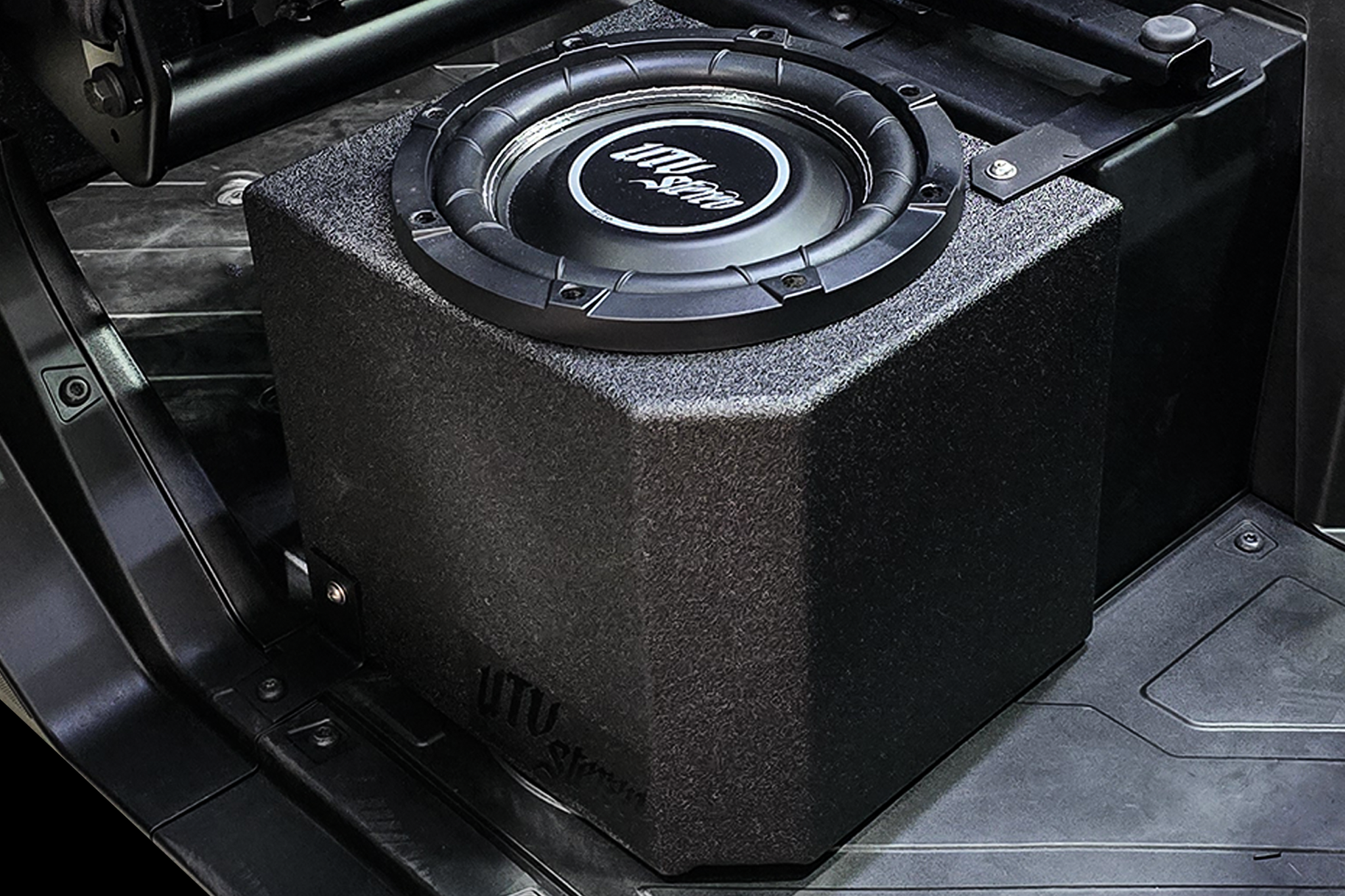 Polaris® Ranger 1500 10" Subwoofer Enclosure  Unloaded | UTVS-RNG-ENC-PASS