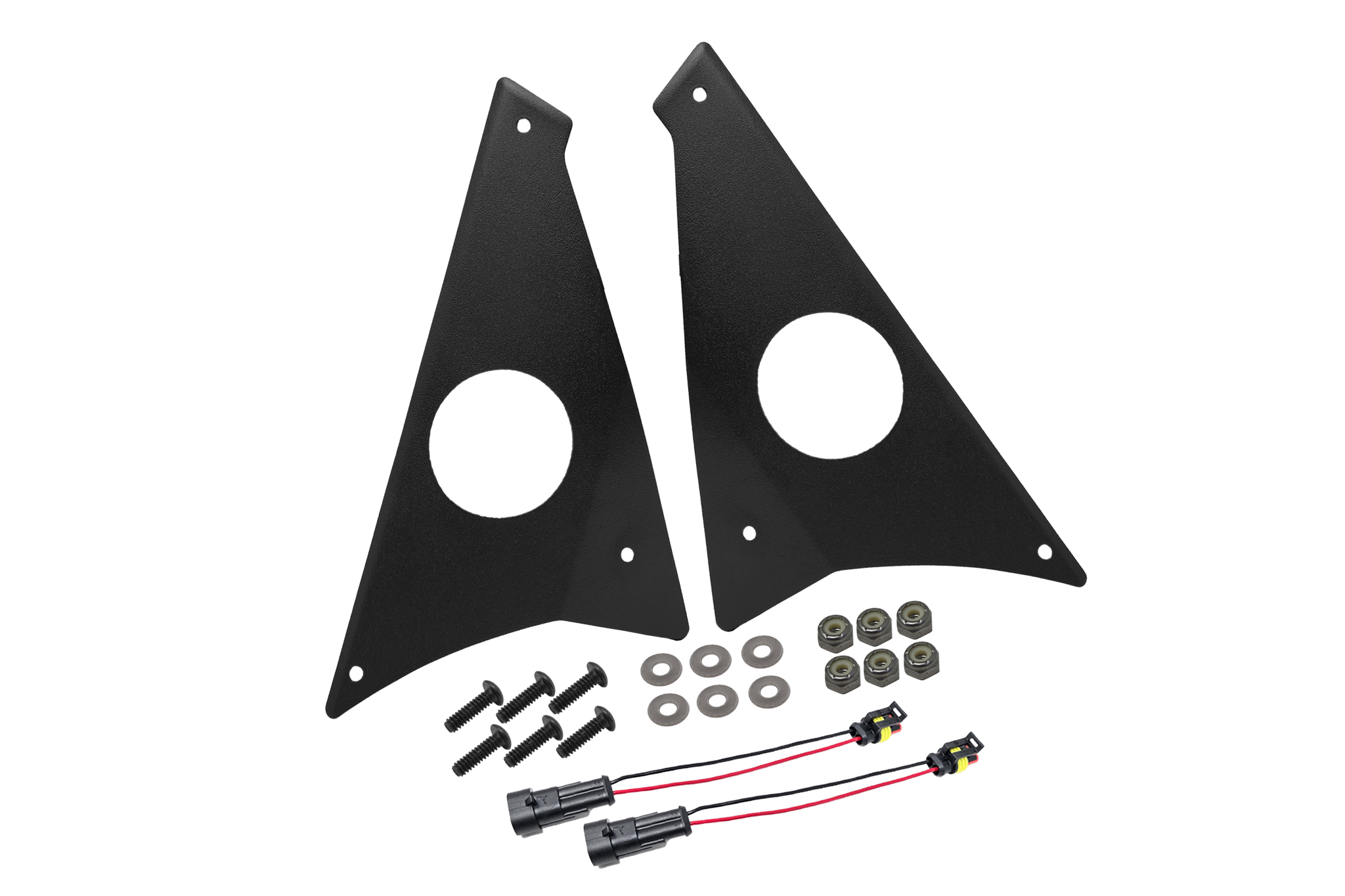 Polaris® Ranger 1500 A-Pillar Tweeter Adapter (Pair) | UTVS-RNG-TSA