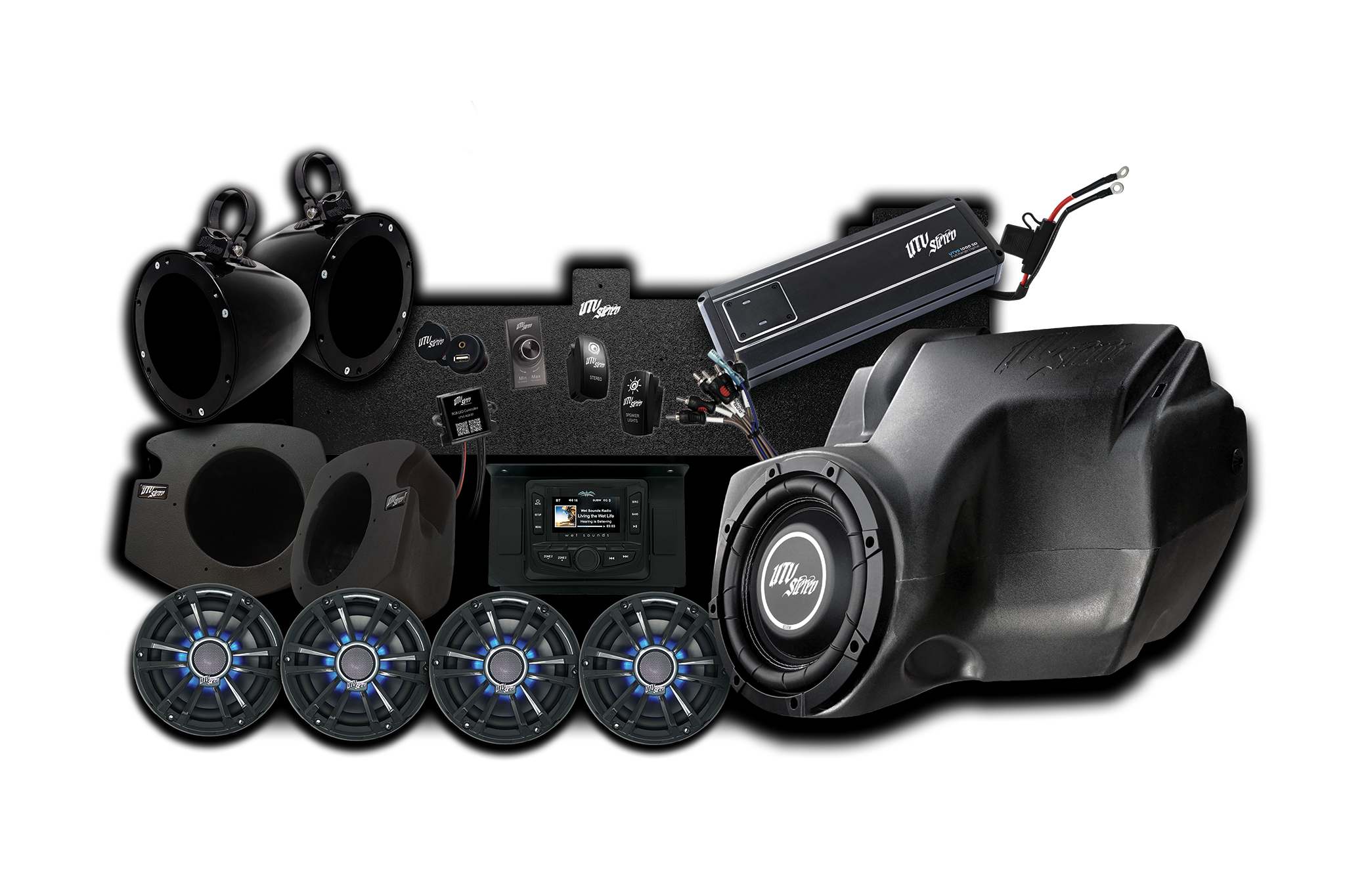 RZR® Signature Series Stage 6 Stereo Kit | UTVS-RZR-S6-S