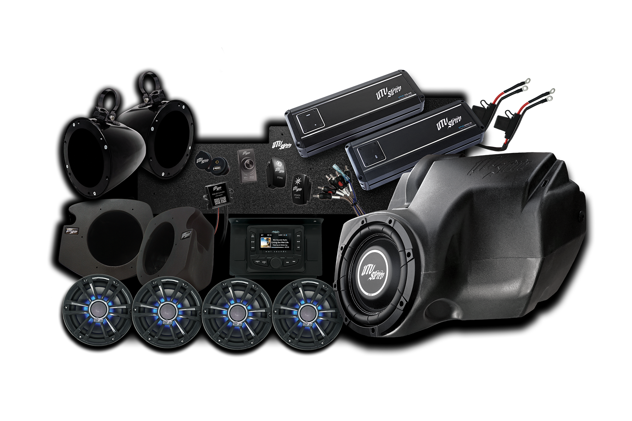 RZR® Signature Series Stage 7 Stereo Kit | UTVS-RZR-S7-S