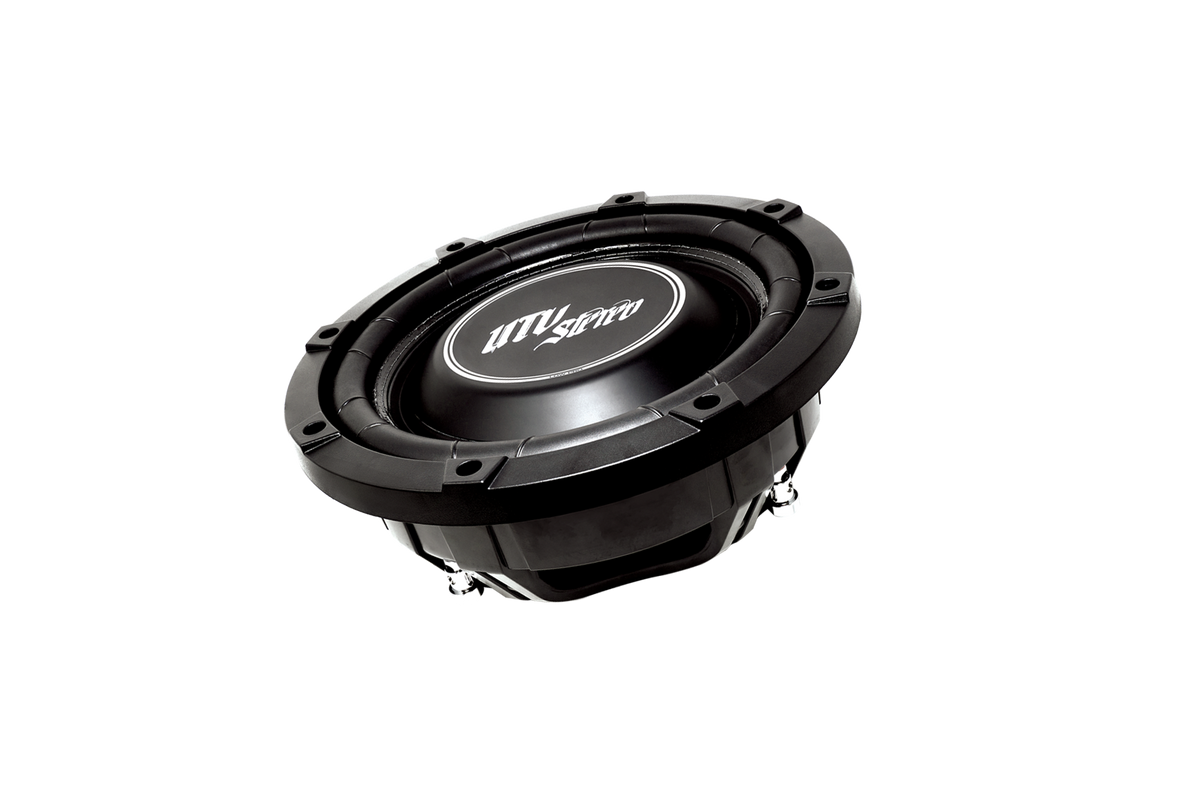 UTV Stereo black subwoofer speaker