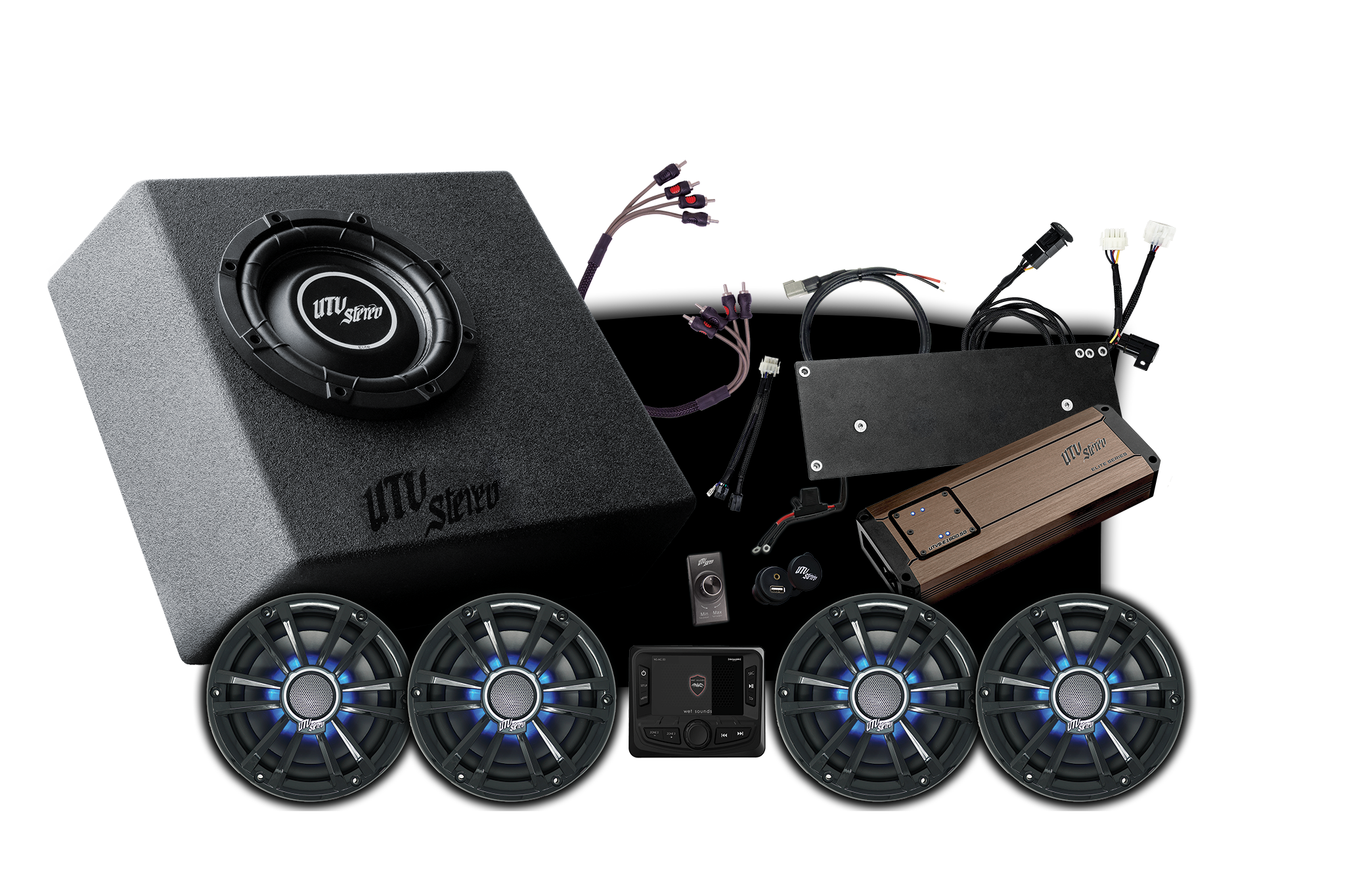 Speed UTV®  Elite Series Stage 6 Stereo Kit (Built to Order - Up to 4 Weeks) UTVS-SPD-S6-E