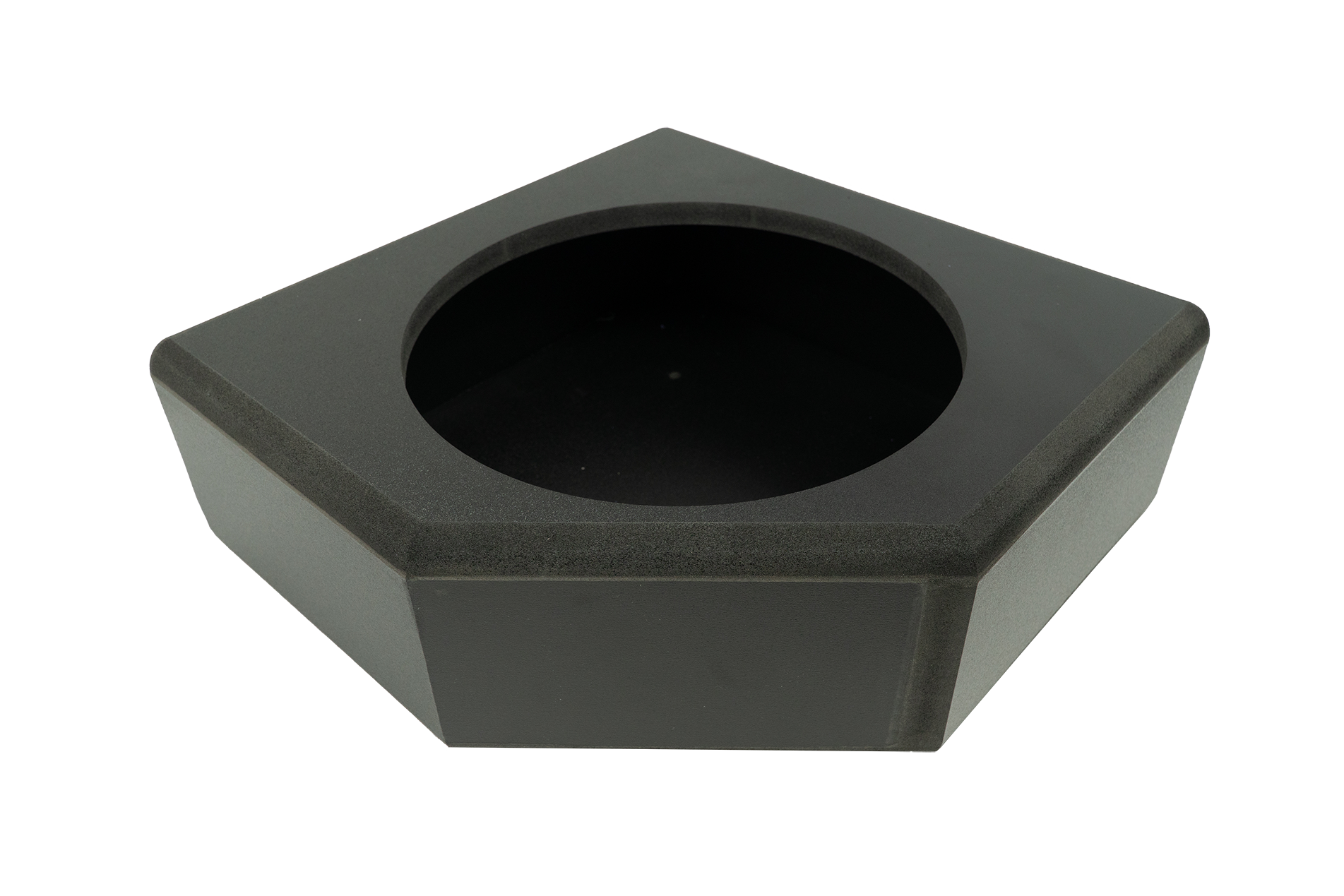 17+ Can-Am® X3 Rear Low-Profile Driver Side 10 Subwoofer Enclosure  Unloaded | UTVS-X3-ENC-LP-RDRIVER