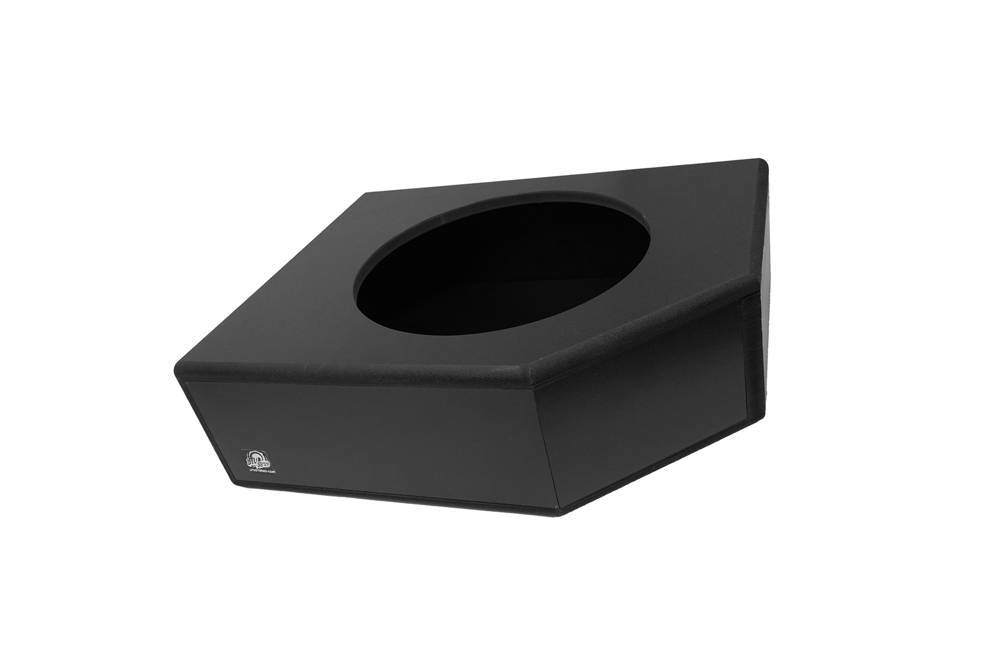 Can-Am® X3 Low Profile Front Driver Side 10 Sub Box Enclosure  Unloaded | UTVS-X3-ENC-LP-FDRIVER