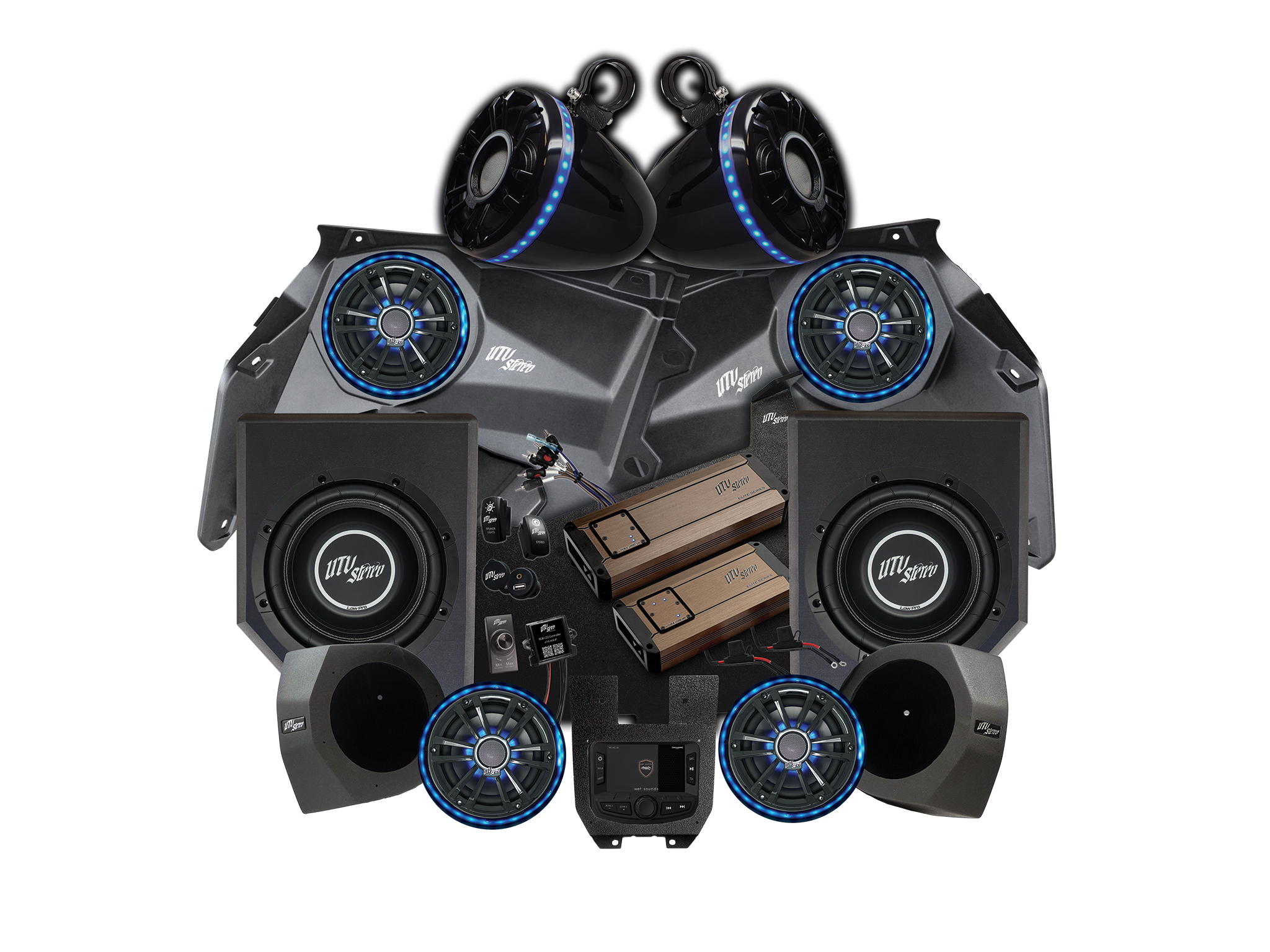 Can-Am® X3 Elite Series Stage 7 Stereo Kit | UTVS-X3-S7-E