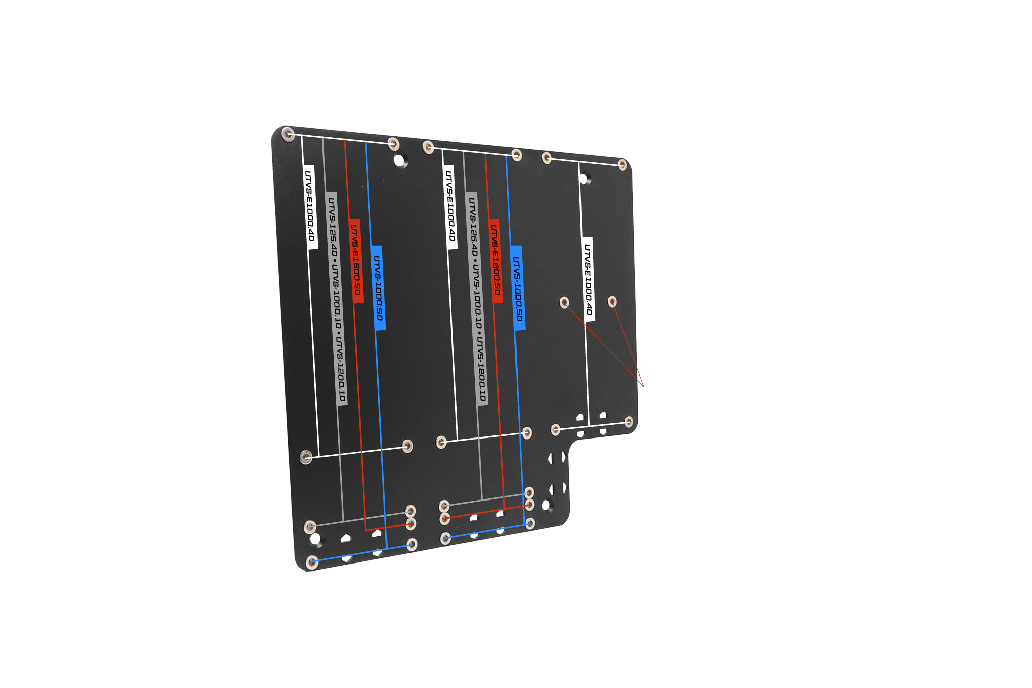 Polaris® Xpedition Amplifier Mount | UTVS-XPD-AMPMT-FW