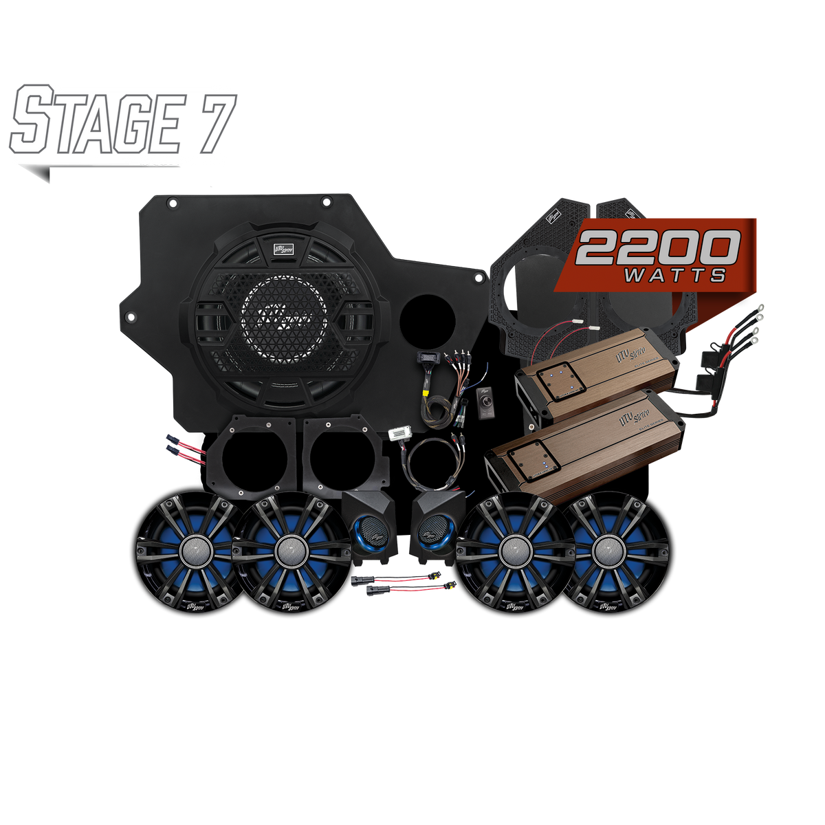 Polaris Xpedition Ride CommandÂ® Stage 7 Stereo Kit | UTVS-XPD-S7-RC
